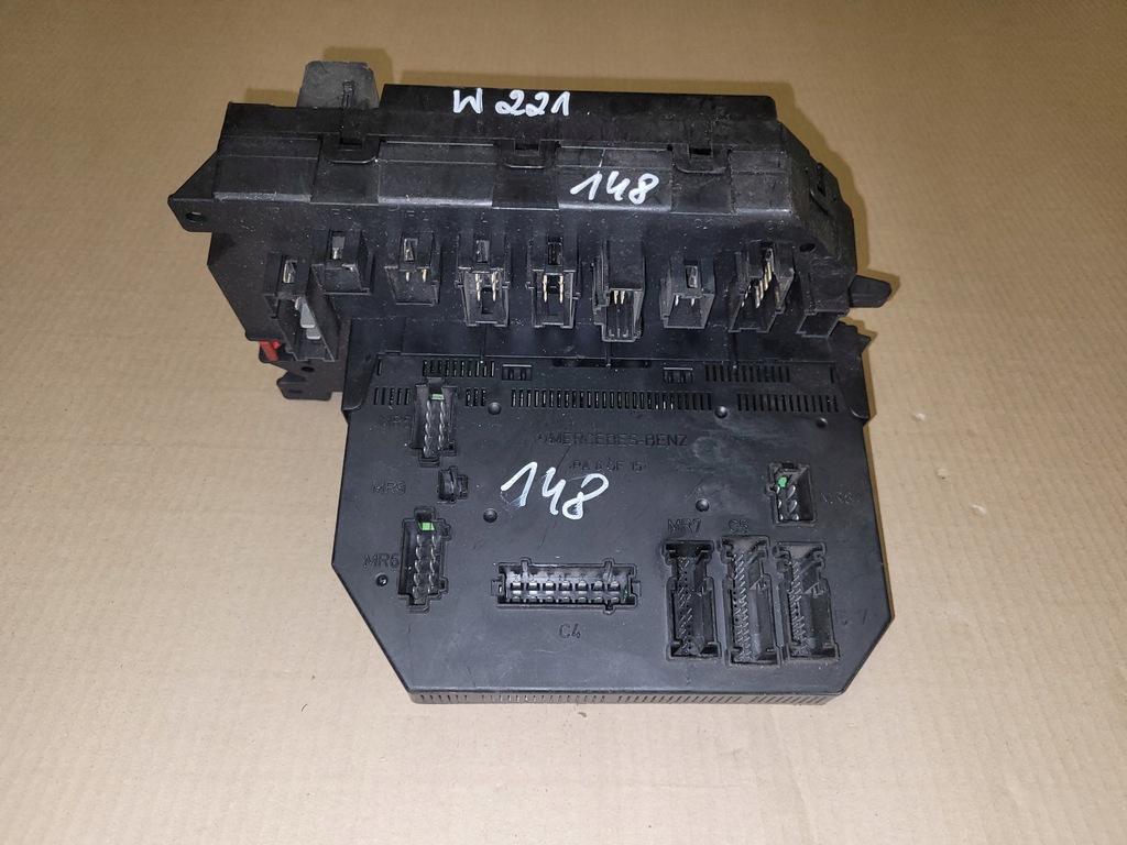 фото №1, Mercedes w221 коробка предохранителей модуль sam