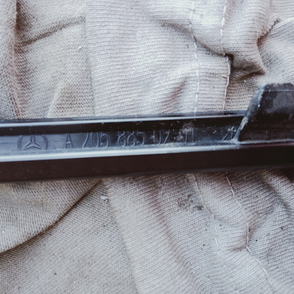 фото №13, Молдинг бампера задняя mercedes c-klasa w205 a2058850201