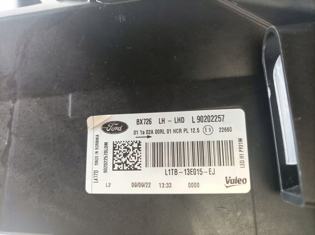 фото №14, Ford puma лампа левая перед led