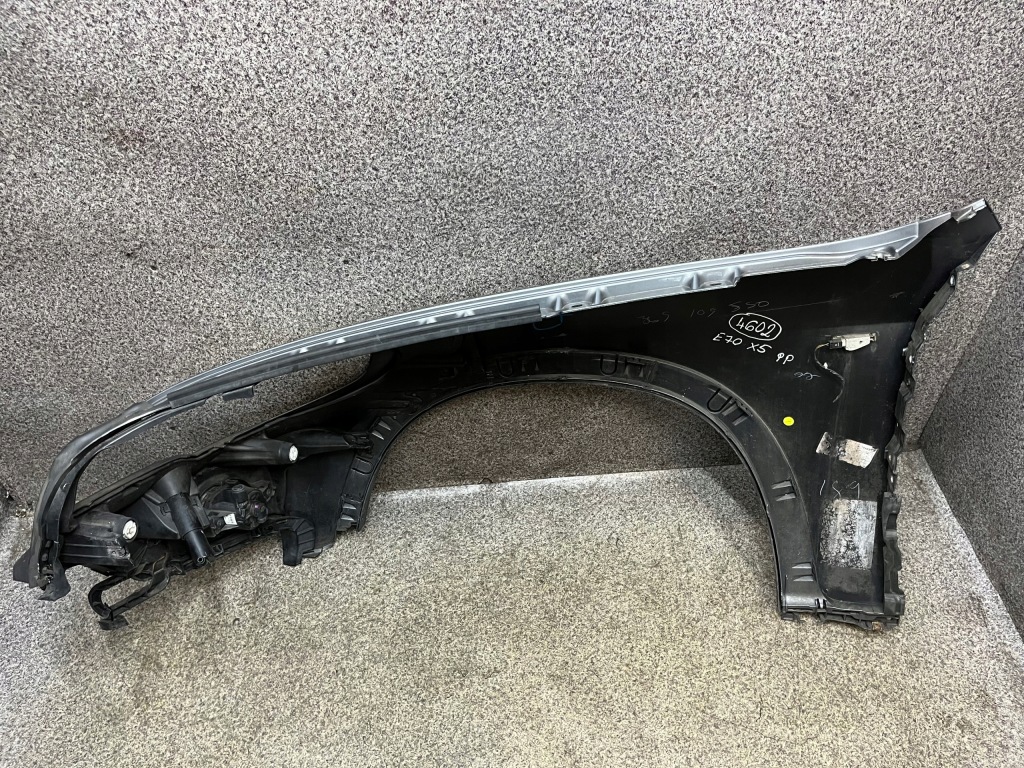Крыло правый  перед передний каркас противотуманная фара bmw x5 e70 a52 a52/7 spacegrau Недорого