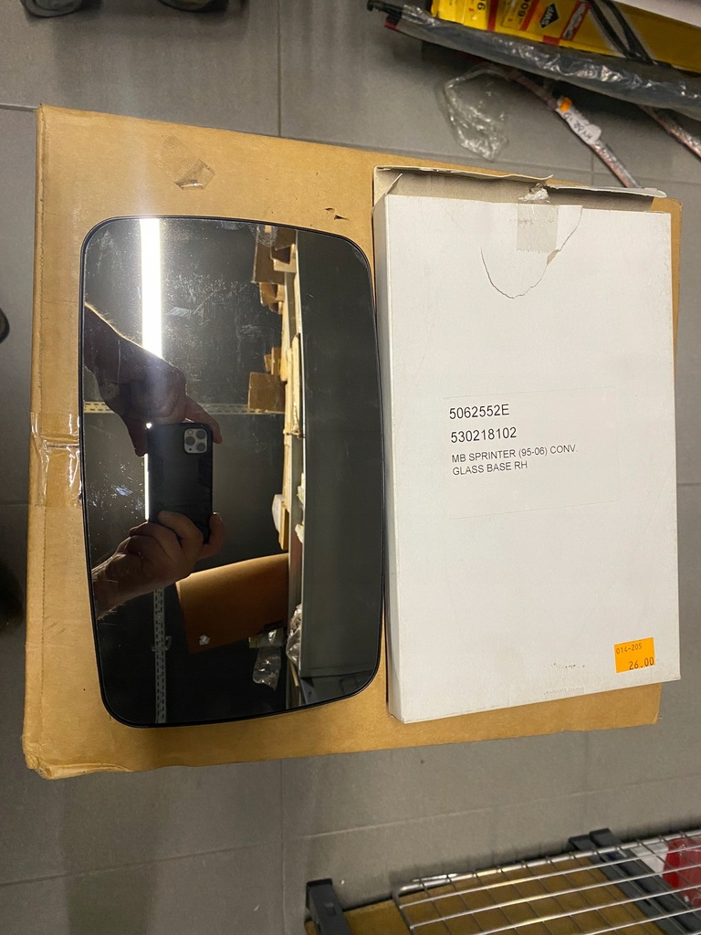 фото №3, Скло дзеркало r mercedes sprinter 04.00-12.02