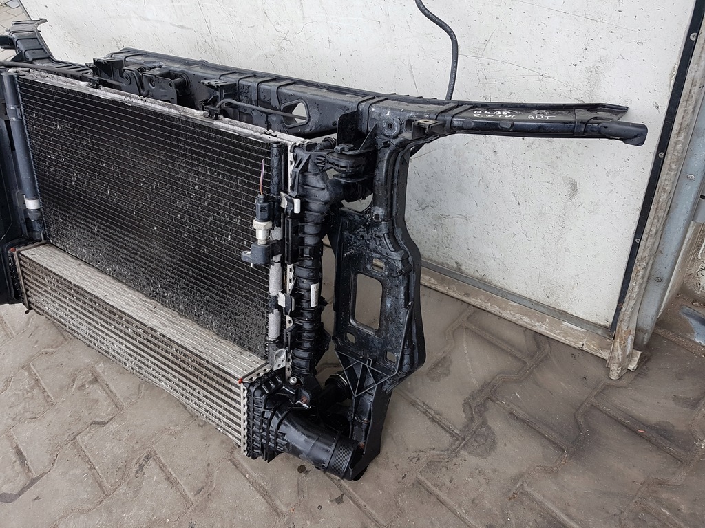 фото №7, Audi a4 b8 08r- 2.0 tdi pas передній радіатор