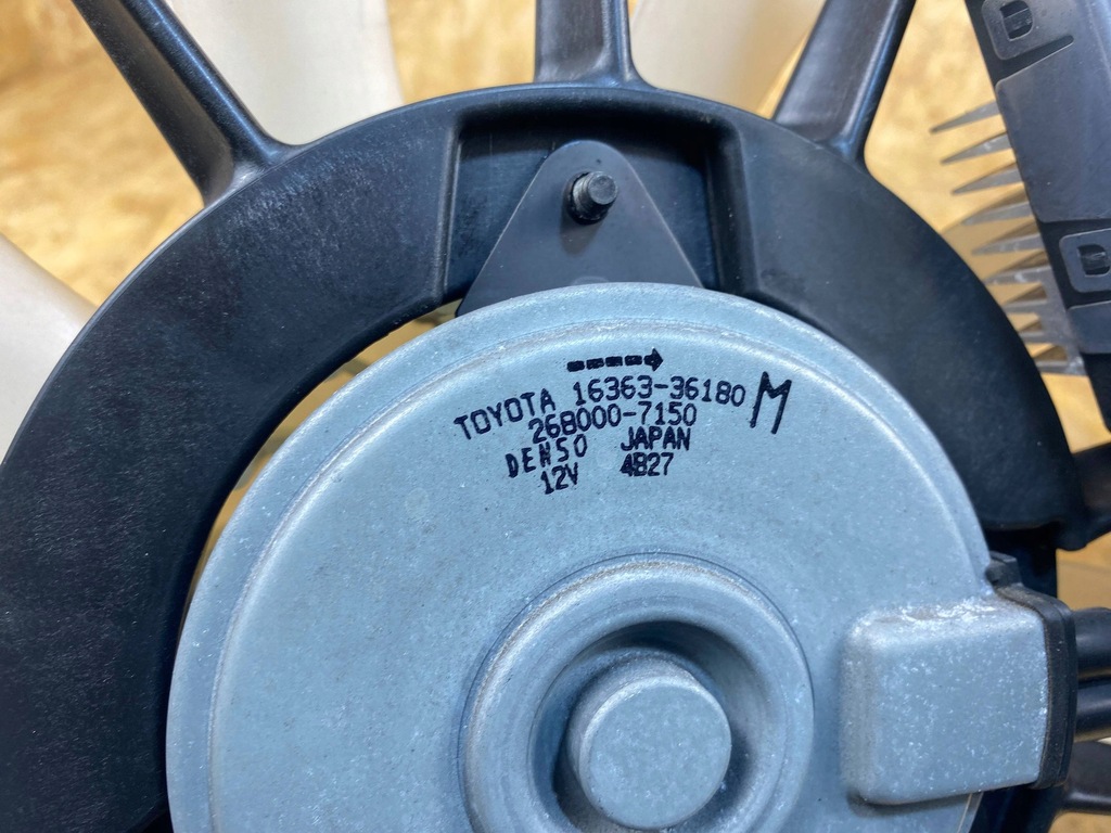 фото №12, Вентилятор радиатор корпус lexus nx nx300h 26b000-7150 89257-30110 2014-