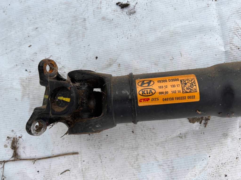 фото №6, Kia оригинальный номер 49300-d3500 wał приводной