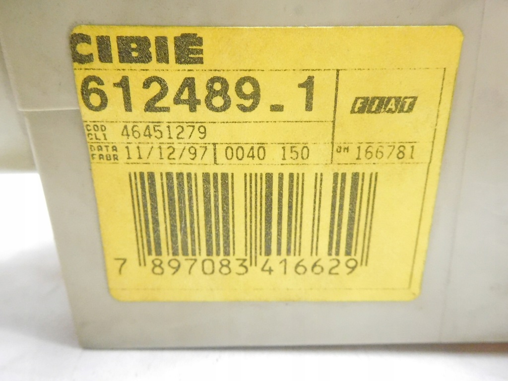 фото №9, Лампа поворотник левый fiat palio 97-02 46451279