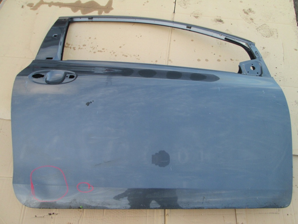 фото №1, Двері праве перед передні toyota yaris ii 3d 3 двері