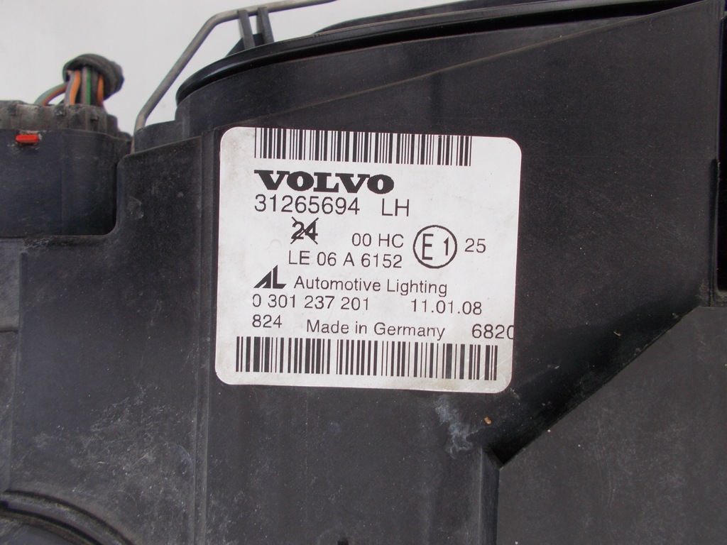 фото №14, Фара volvo s40 ii v50 lift 2007 - 2012 europa 31265694lh 31265695rh