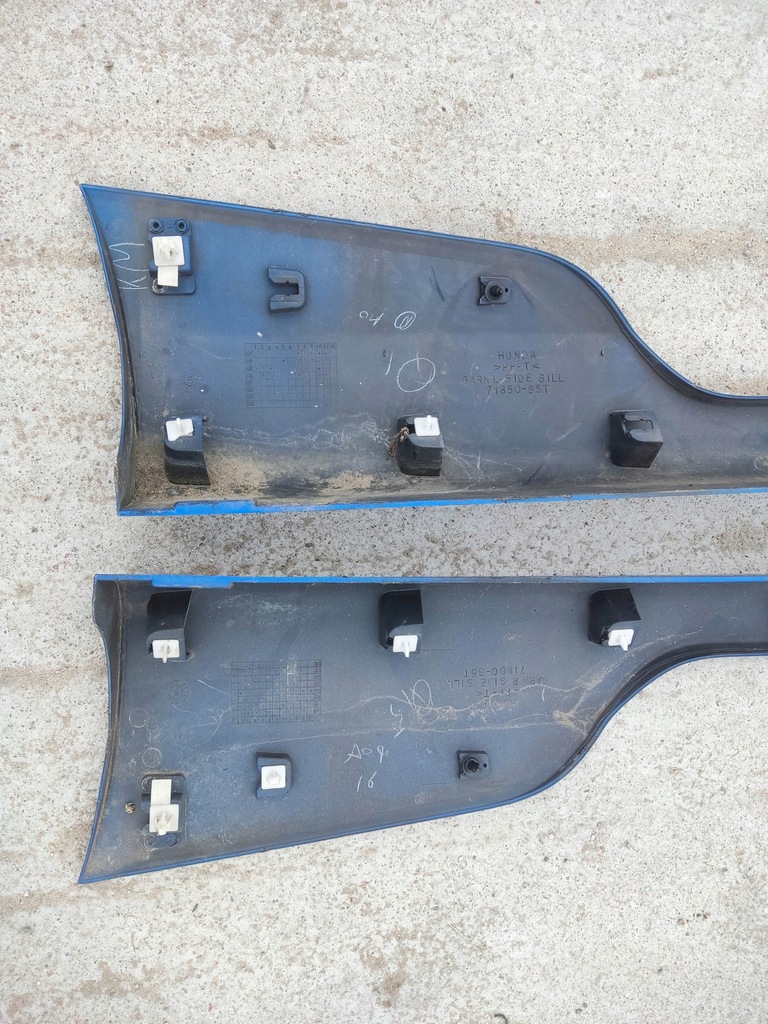 фото №7, Накладки накладки пороги honda civic vii 7 sport 3d