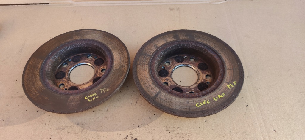 фото №9, Civic viii ufo 2.2 ctdi гальмівні диски гальмівні колодки задня