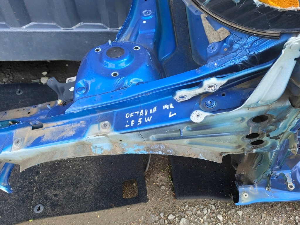 фото №4, Skoda octavia iii лонжерон лівий перед lf5w