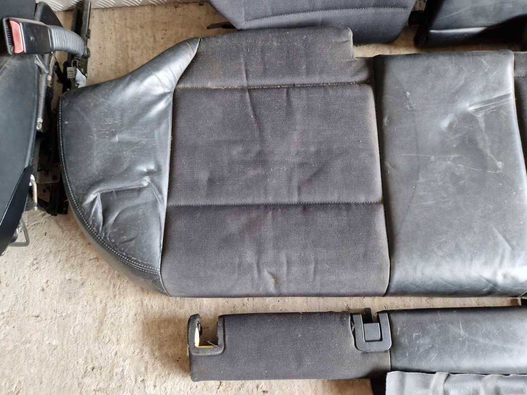 фото №10, Сиденье сиденья комплект заднее сиденье подогрев полукожа bmw e46 kombi touring