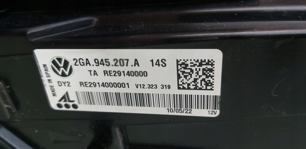 фото №5, Vw t-roc lift 21-левая лампа led iq light 2ga945207a