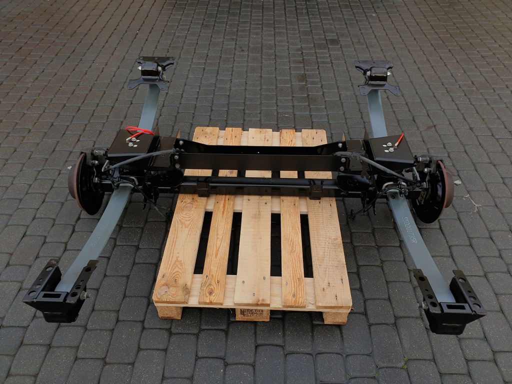 фото №3, Балка підвіска oś задня комплектна master iii iv 2024 rok рама подушки безпеки kpl