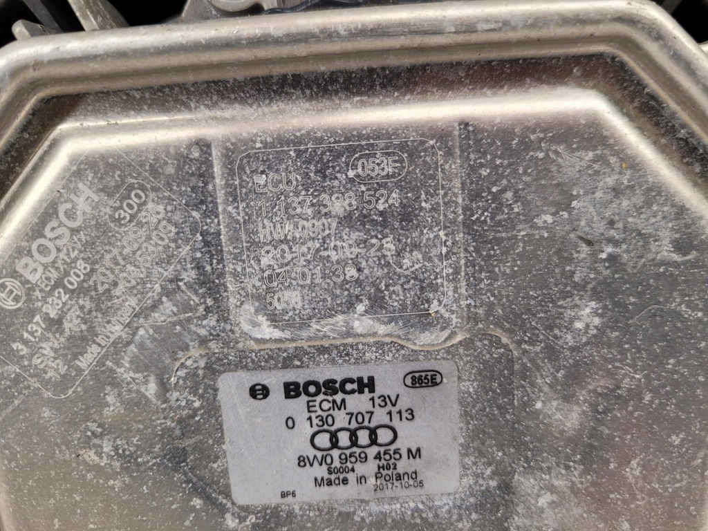 фото №12, Audi a4 b9 8w вентилятор радиатора двигатель