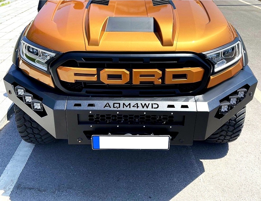 фото №2, Бампер передний 4x4 offroad ford ranger 2016-2022