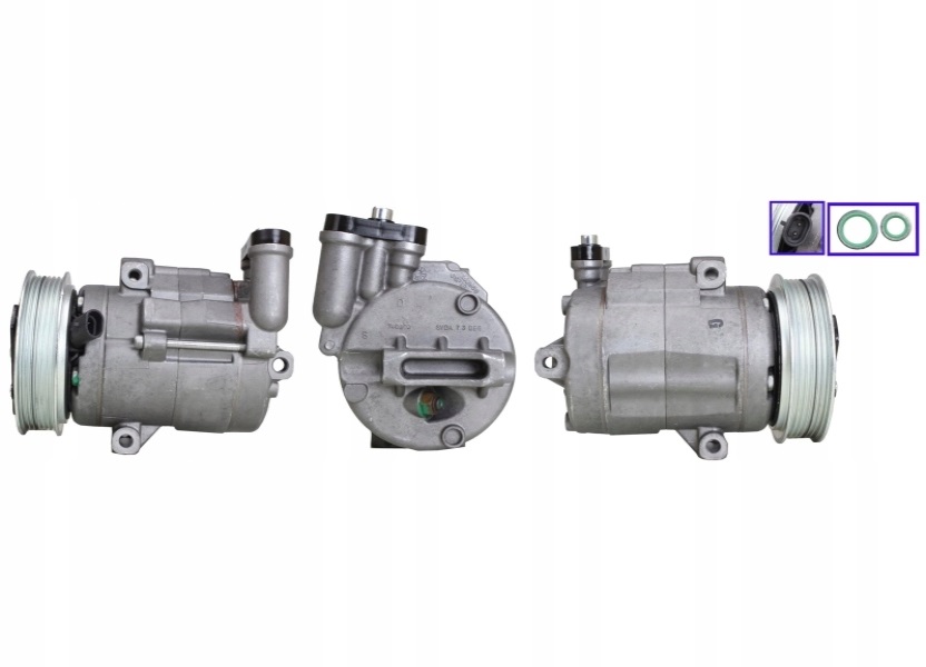 фото №1, Компрессор кондиционера lucas do nissan pulsar 1.2