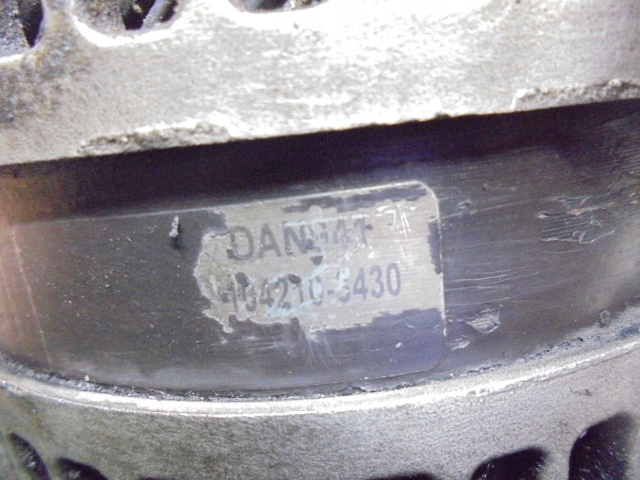 Toyota corolla 9 e12 генератор 104210-3430 2,0d4d Київ