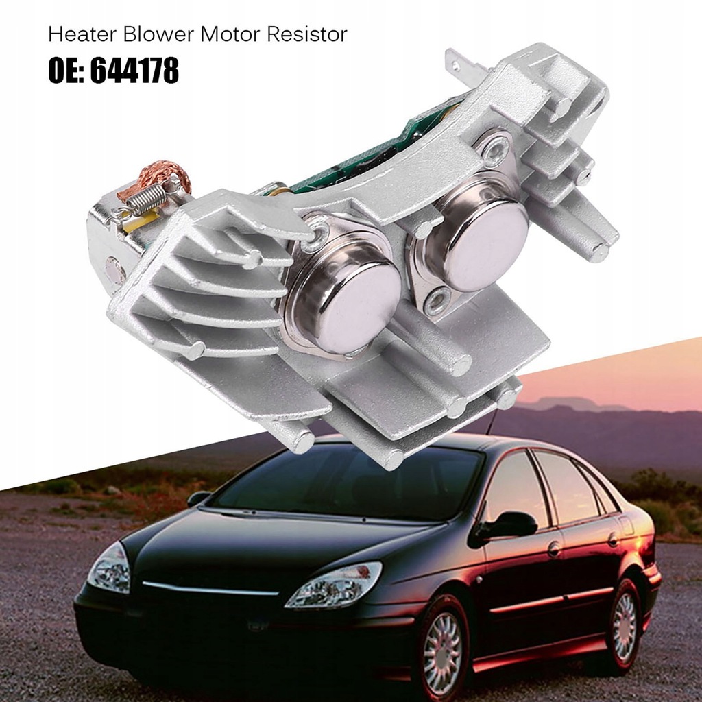 фото №12, Резистор двигуна вентилятор обігрівача do peugeot