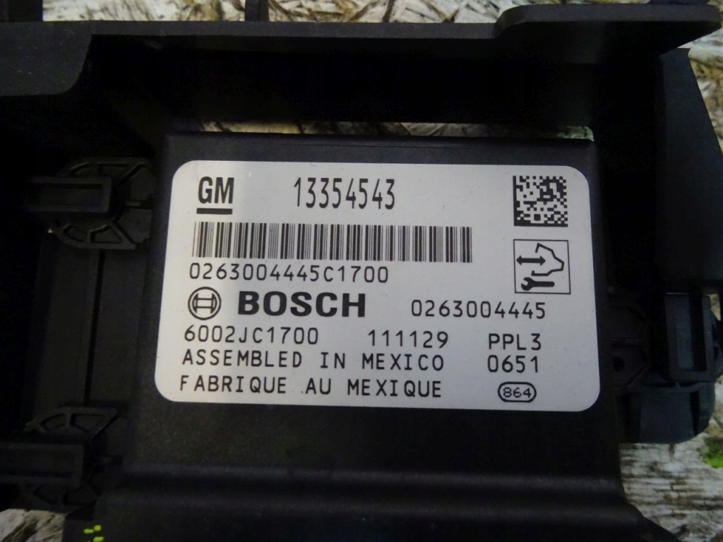 фото №2, Opel astra j модуль pdc 13354543