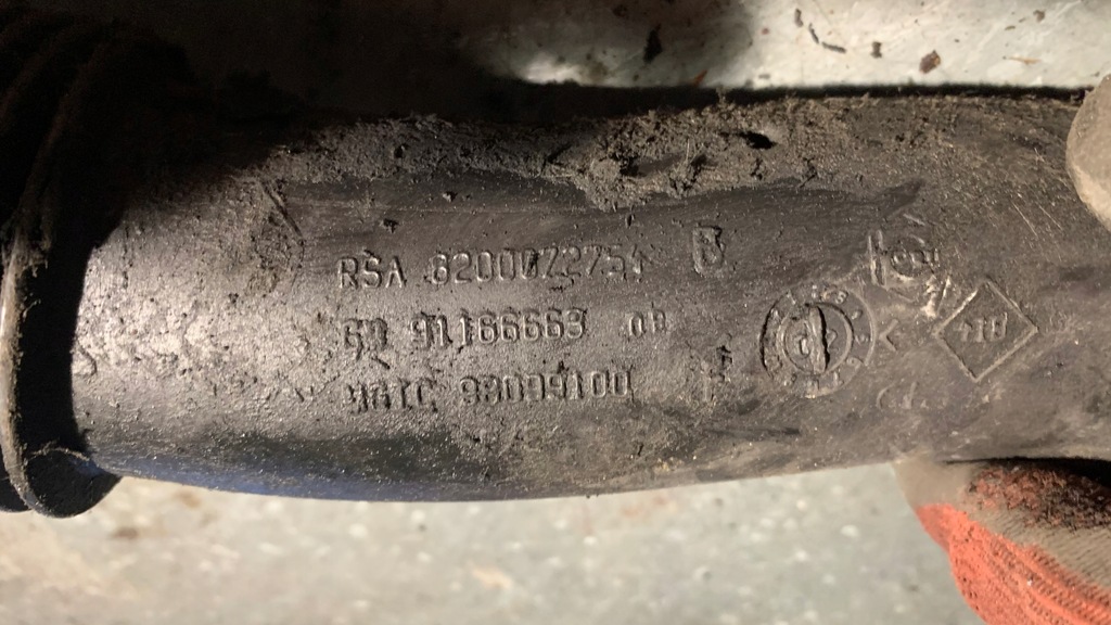 фото №1, Trafic vivaro ii труба повітря 8200072754 b