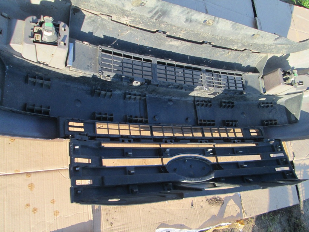 фото №12, Ford flex 08- бампер перед передний решётка радиатора решётка радиатора kompletny