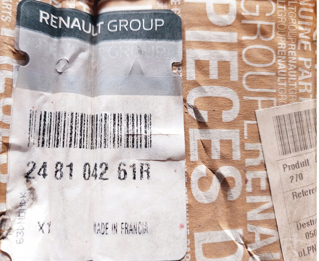 фото №4, Оригинал renault/ visteon счетчик приборы 248104261r renault clio iv