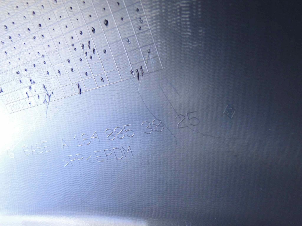 фото №9, Mercedes gl x164 164 накладка dół бампера перед