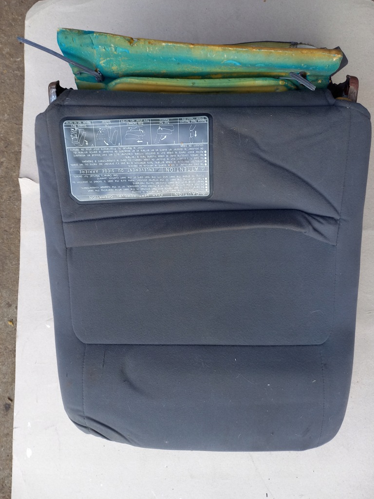 фото №13, Toyota previa ii 00-06 спинка сиденье перед l i p материал