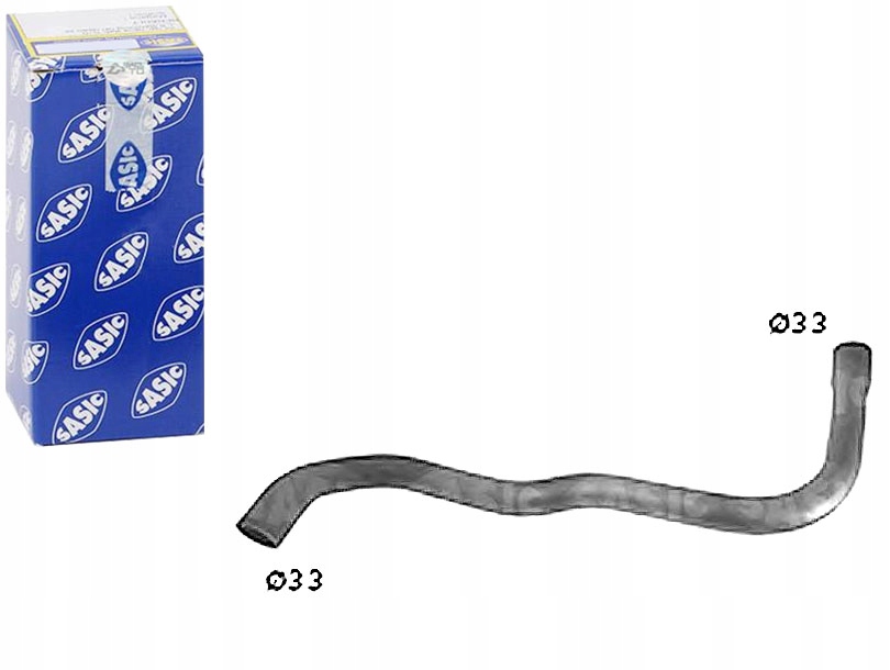 Купить Шланг радиатора воды vw passat 88- sasic