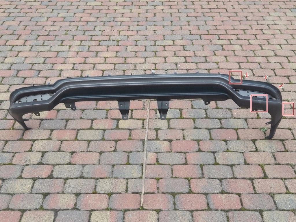 фото №1, Lexus rx iv rx450h диффузор бампера задняя 15-19