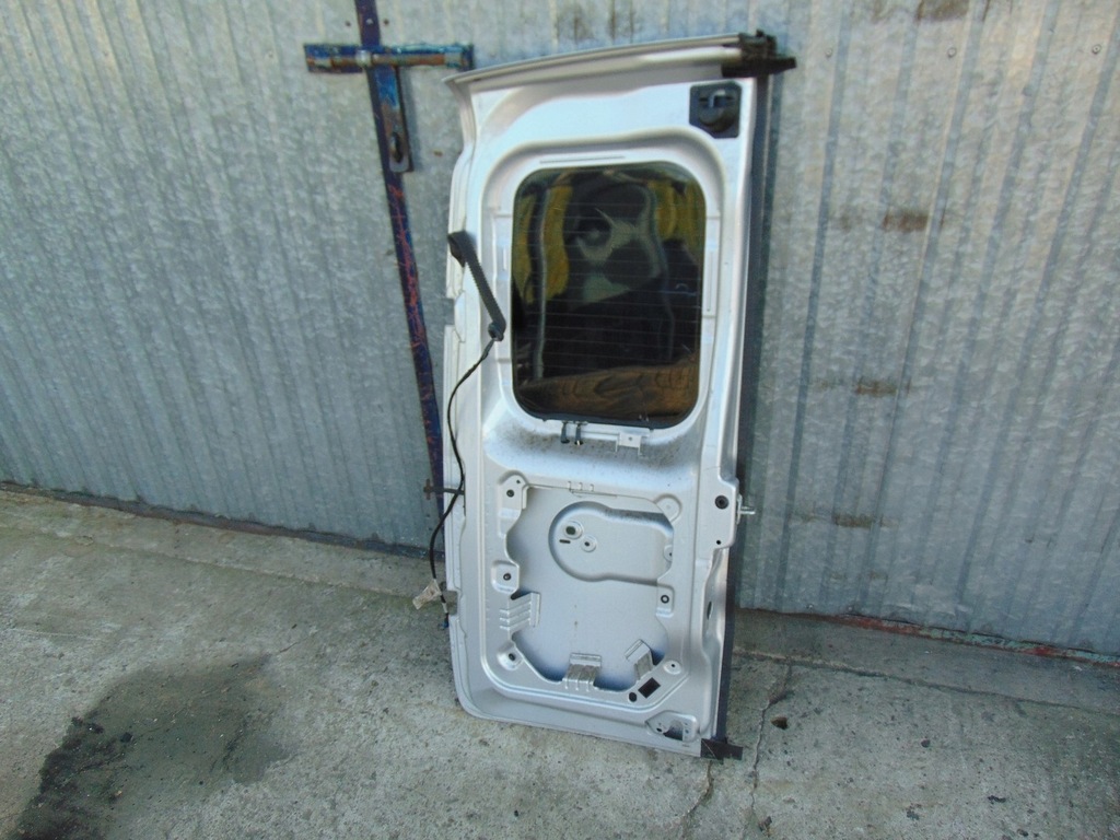 фото №14, Дверь правый задняя opel combo d doblo ii с стекло цвет серебристый