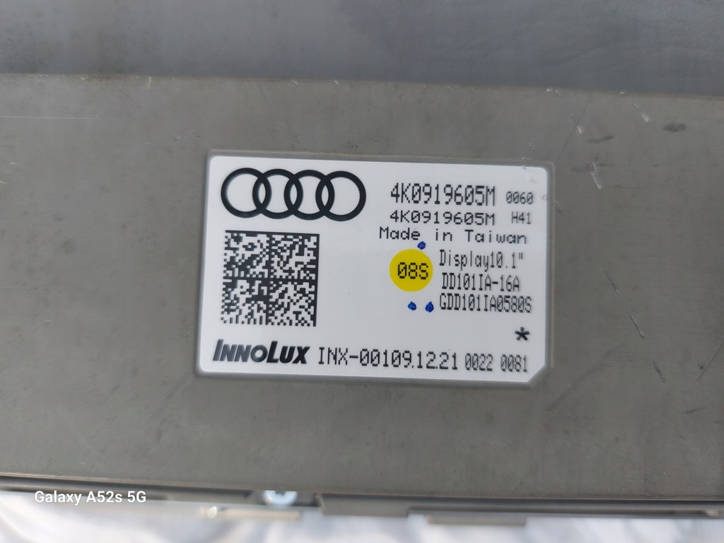 фото №9, Дисплей екран mmi 4k0 audi a6 a7 4k c8