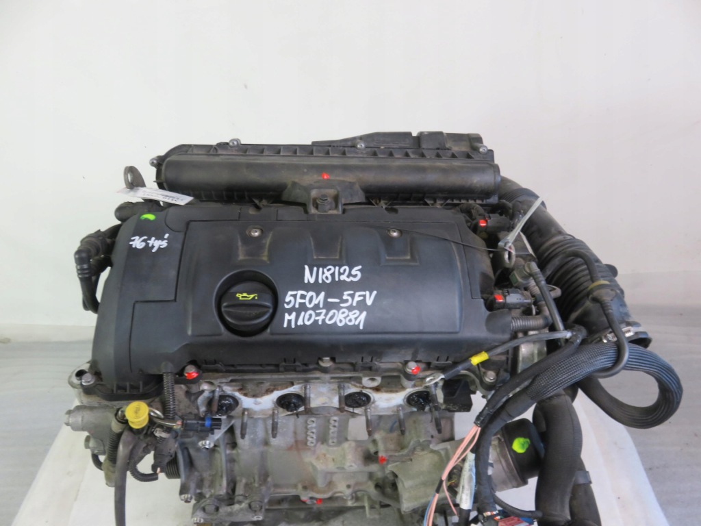 фото №7, Двигатель peugeot 308 cc 1.6 16v 156 km 5f01 5fv