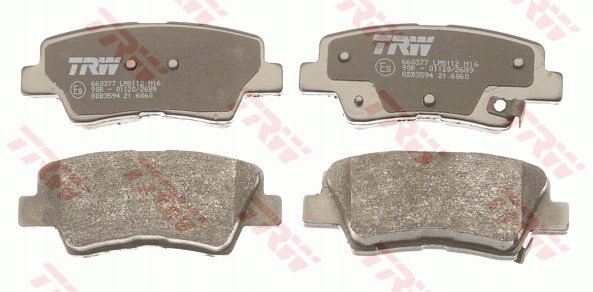 фото №5, Trw тормозные колодки тормозные задняя gdb3594