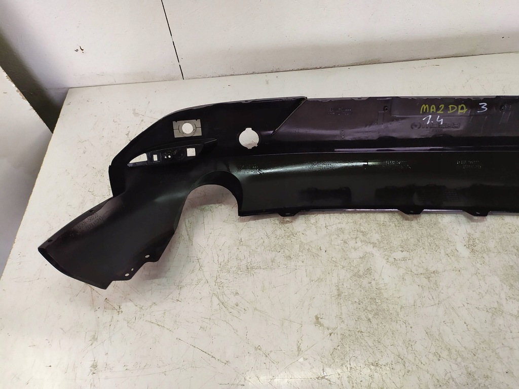фото №12, Накладка диффузор бампера задняя mazda 3 bckn50222
