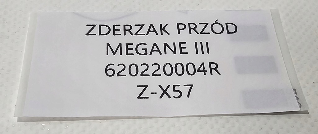 Новий оригінал  бампер перед renault megane 3 3 2008-2012 620220004r Ціна