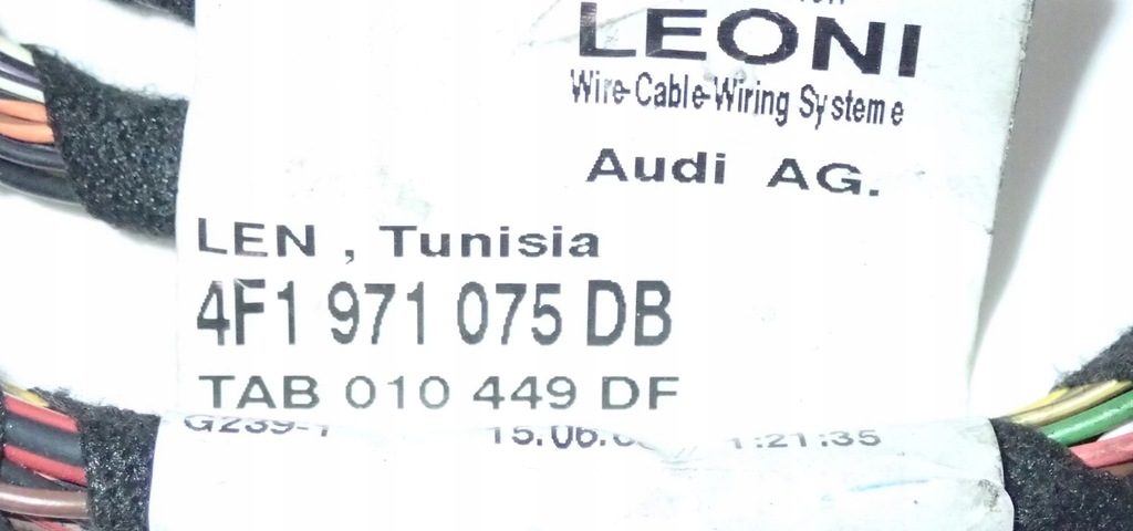 фото №9, Електропроводка насоса abs 4f1971075db audi a6 s6 c6