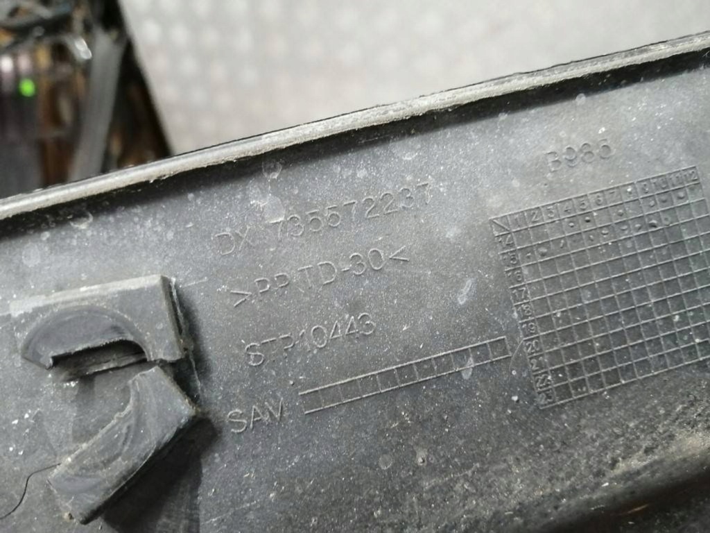 фото №9, Fiat 500x накладка молдинг поріг права 735572237