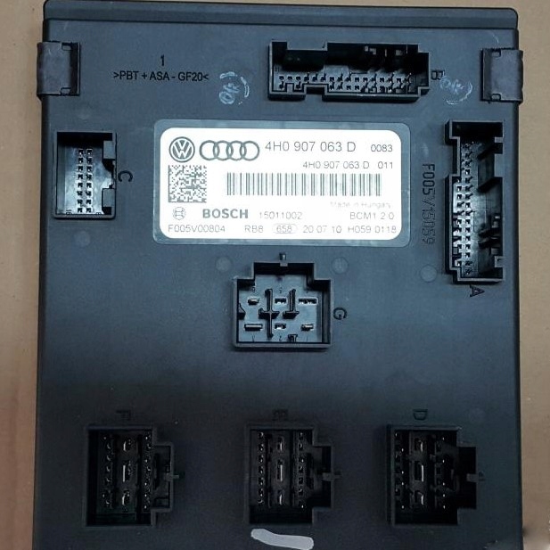 фото №1, Vw touareg 7p audi a8 модуль блок управления бортовой сетью 4h0907063d
