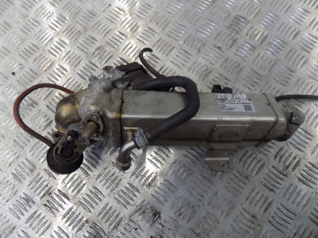 фото №1, Bmw x3 2,0d n47 радиатор выхлопных газов egr