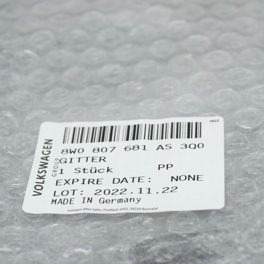 фото №7, New audi rs5 8w6 передня частина бампер left решітка карбон 8w0807681as3q0 original