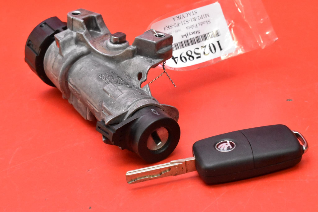 фото №6, Замок запалювання ключ 6r0905851d skoda fabia 2 ii 1.2 tsi 86 km lift 10-14