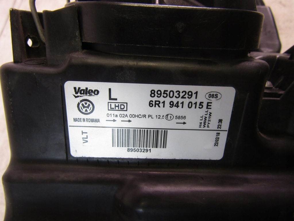 Vw polo v фара левая перед 08-13r Киев