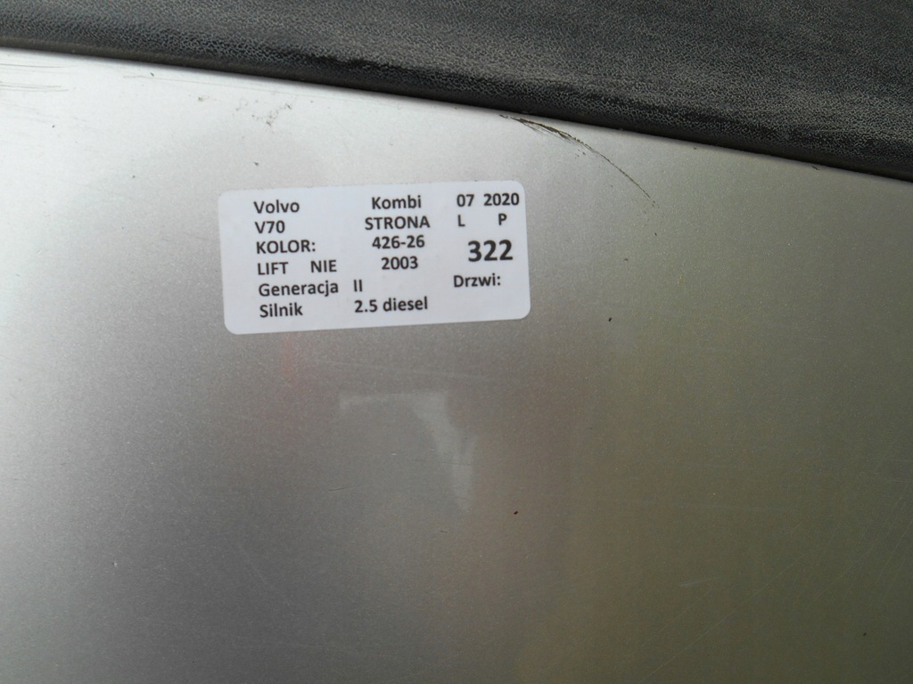 фото №7, Volvo v70 ii kombi 426-26 бампер перед