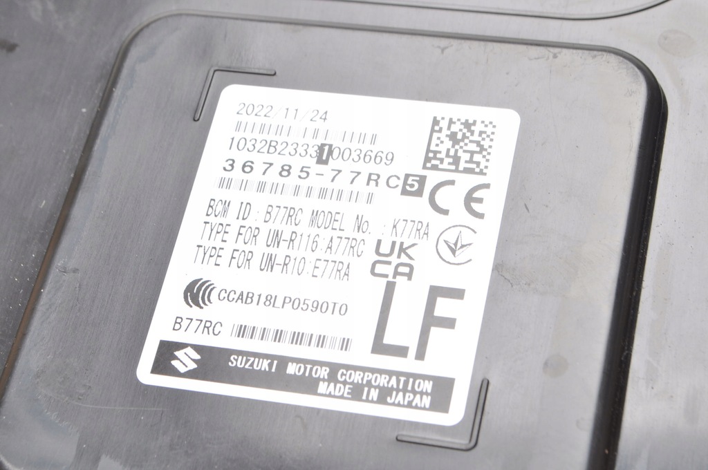 фото №6, Suzuki jimny iv модуль блок управления 36785-77rc5