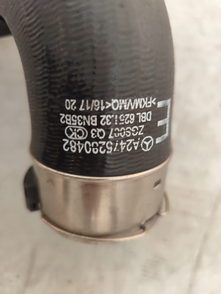 фото №2, Mercedes glb w247 труба wąż шланг інтеркулер