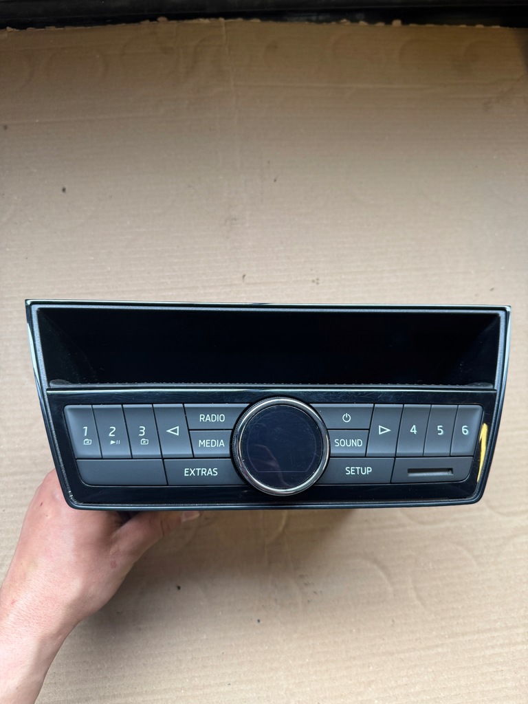 фото №1, Skoda fabia iii радио 6v0035872b