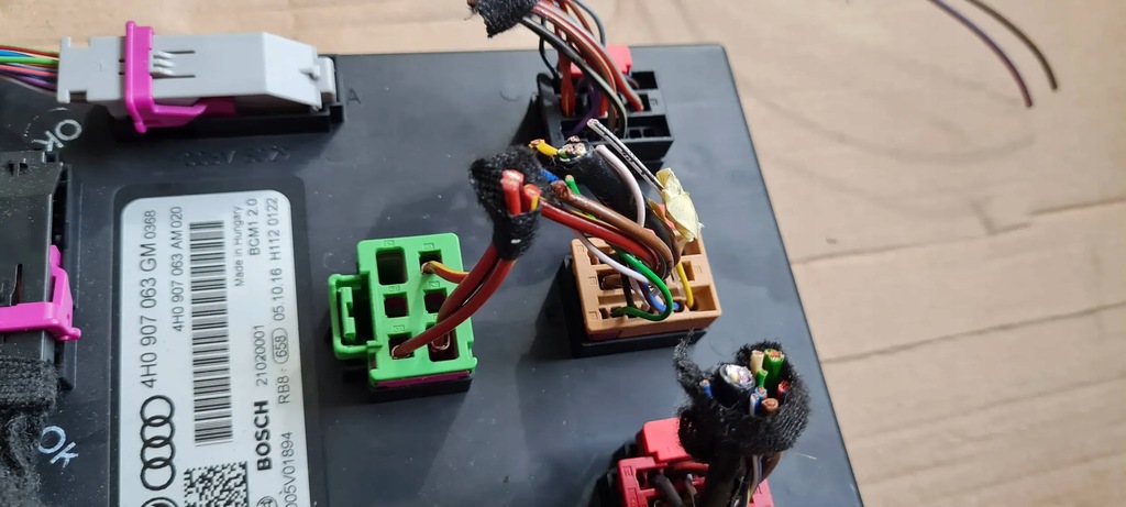 фото №7, A6 c7 4g lift модуль блок управления комфорта 4h0907063gm a7 4g