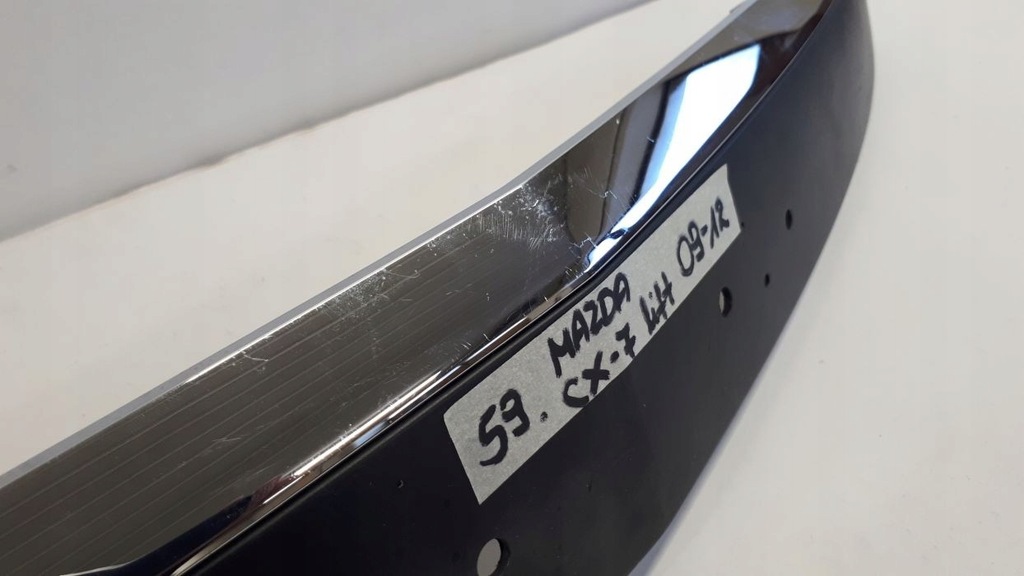 фото №6, Mazda cx-7 2009-2012 lift молдинг бампер перед