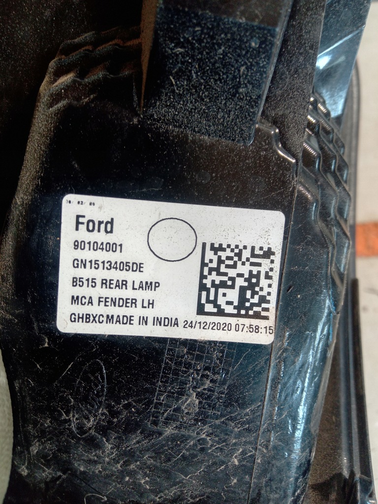 фото №3, Ford ecosport lift лампа левая задняя st line